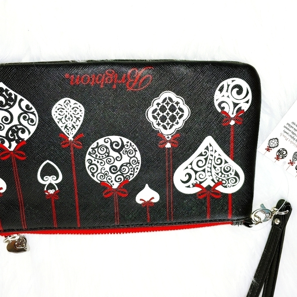 NWT Brighton Love Notes Wristlet Pouch Bag
